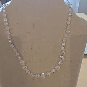 90s Crystal Delicare  Beaded Choker/Necklace